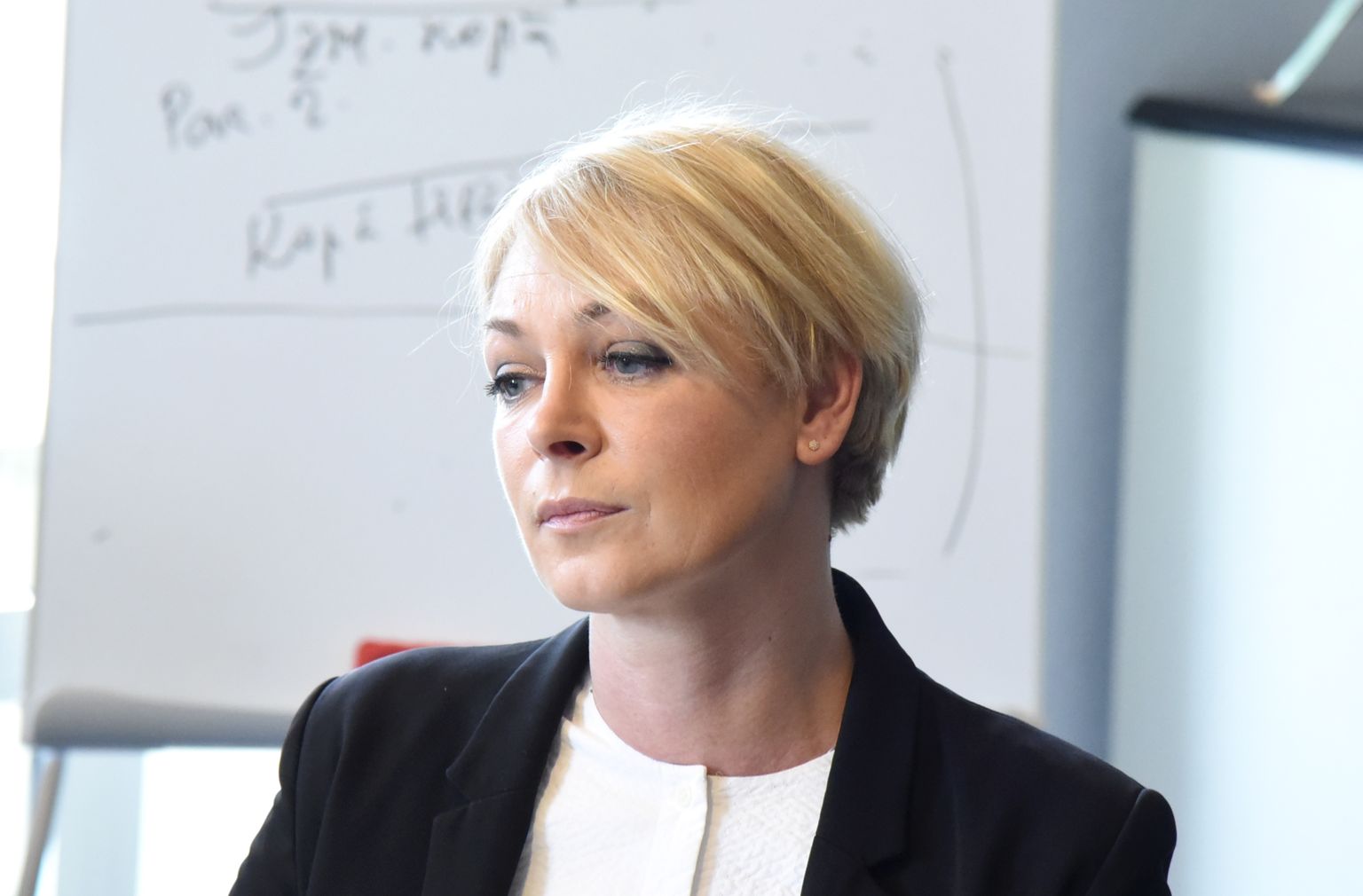 Nacionālā veselības dienesta (NVD) Vakcinācijas projekta nodaļas vadītāja Eva Juhņēviča