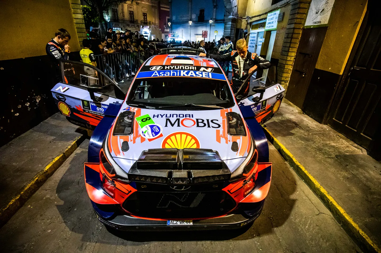 Ott Tänak Mehhiko MM-rallil kiiruskatse starti ootamas