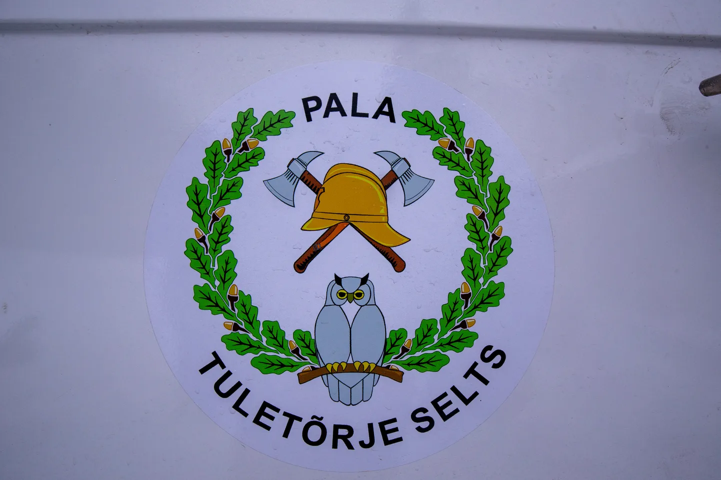 Pala tuletõrjeseltsi embleem.