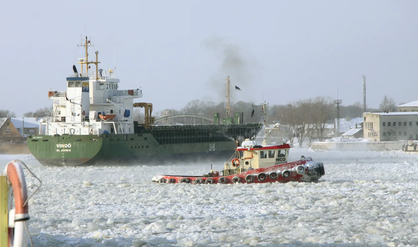 Pärnu sadam.