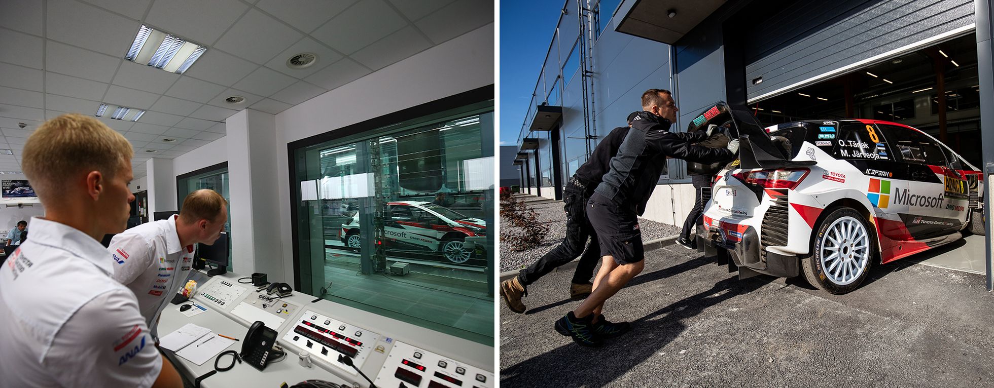 Pärast triumfi Saksamaal külastas Tänak koos meeskonnakaaslastega Toyota tehast, samas kui tema võistlusauto toodi esimest korda Tommi Mäkineni Tallinna baasi. See masin pääseb taas rajale Kataloonias.