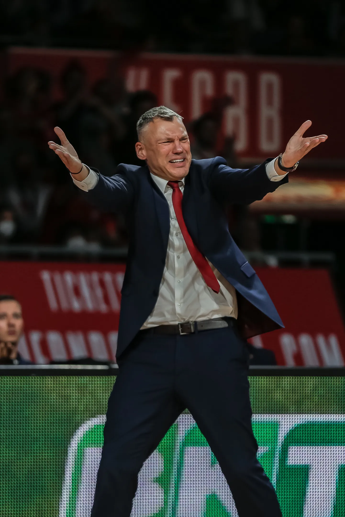 Barcelona peatreener Šarunas Jasikevicius.