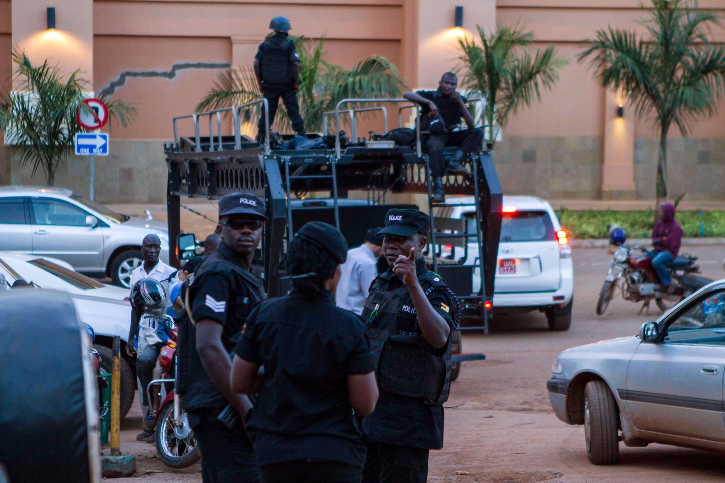 Uganda politseijõud.