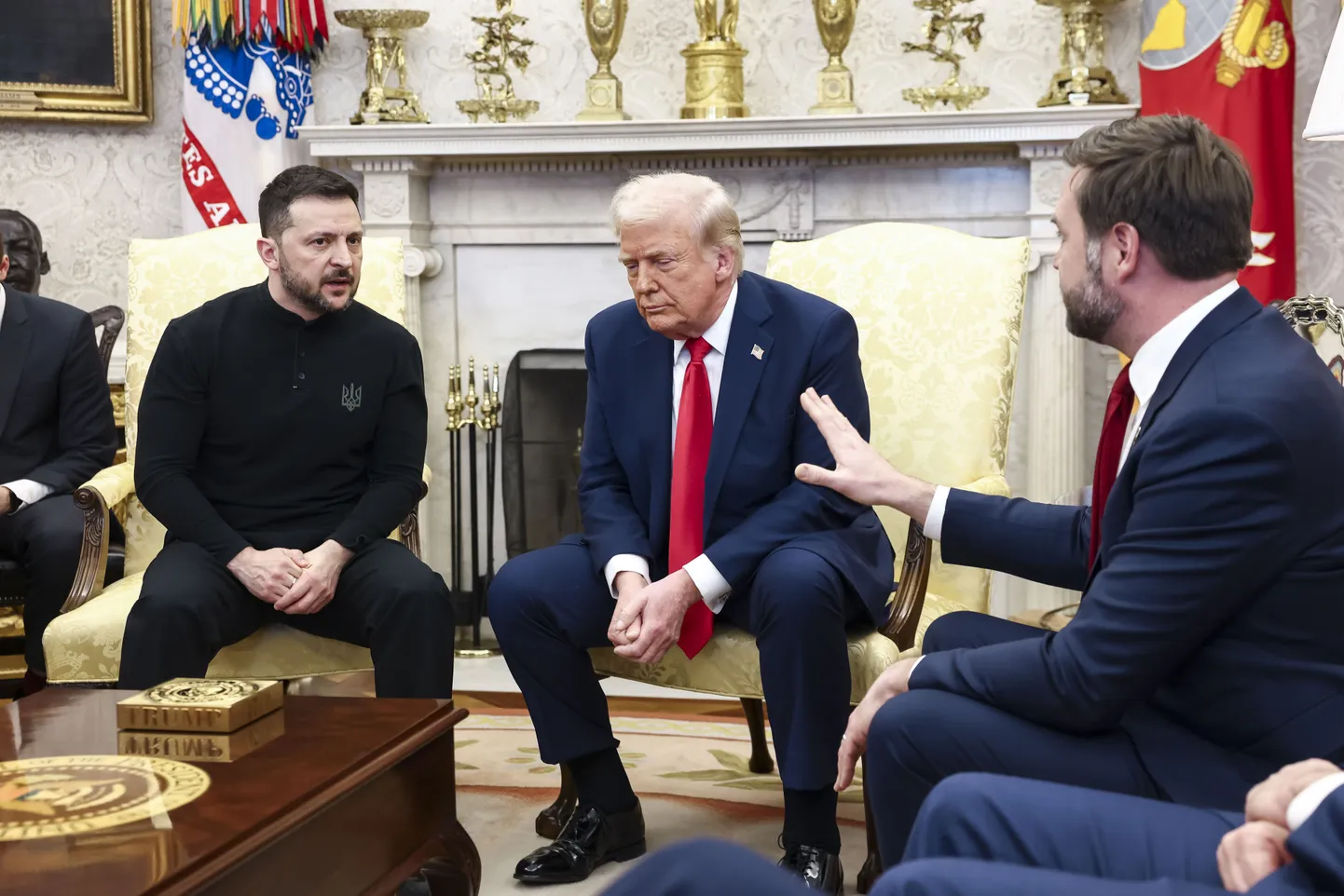 Перепалка в Белом доме
