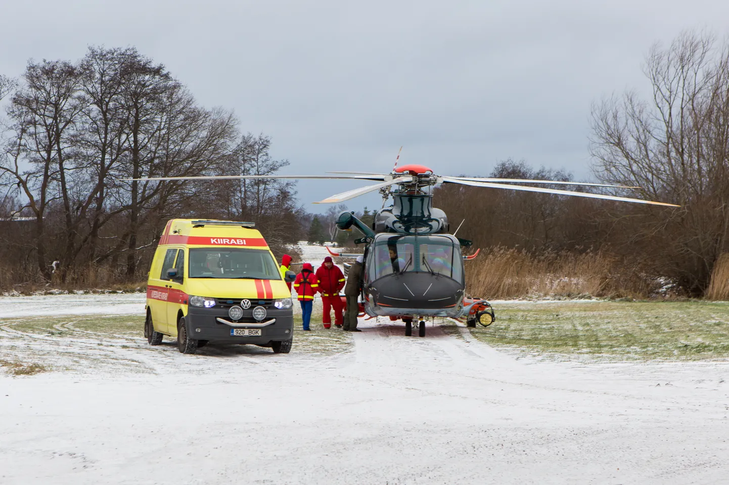 SIIA EI SAA: Sellele platsile, kuhu kopter praegu hädapärast maandub, uut rajada ei saa.
