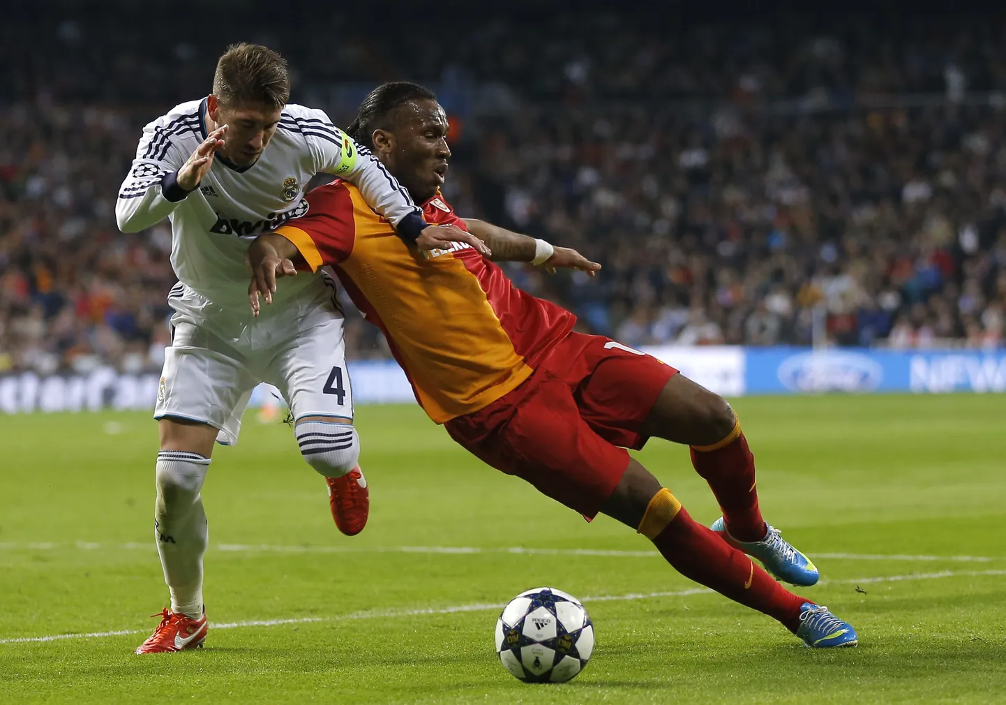 Madridi Reali ja Galatasaray kohtumine.