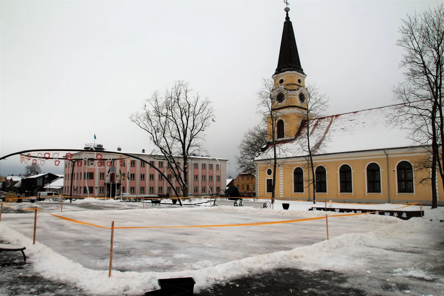 Liuväli Võru linnasüdames