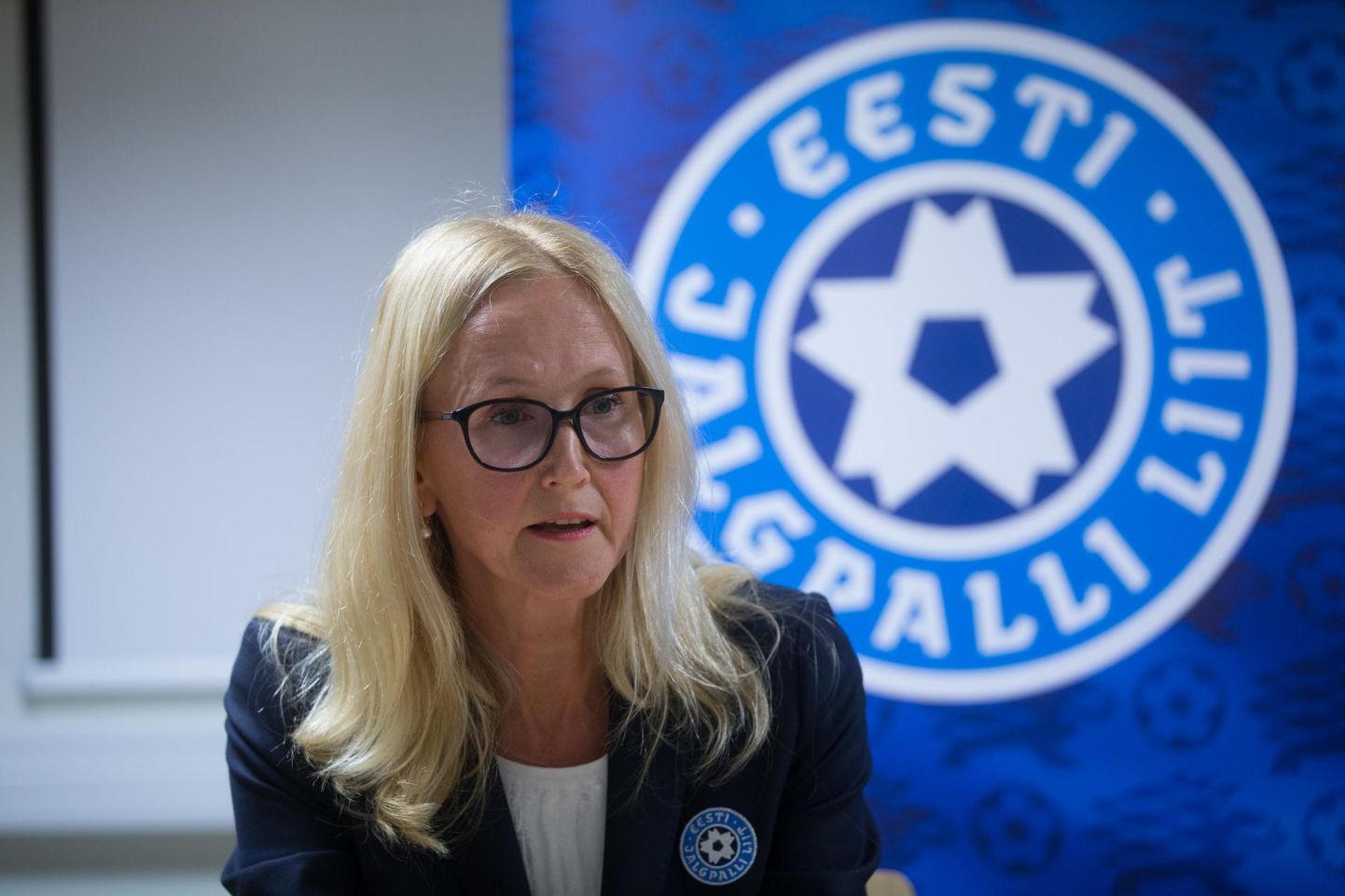 Eesti Jalgpalli Liidu peasekretär Anne Rei.
