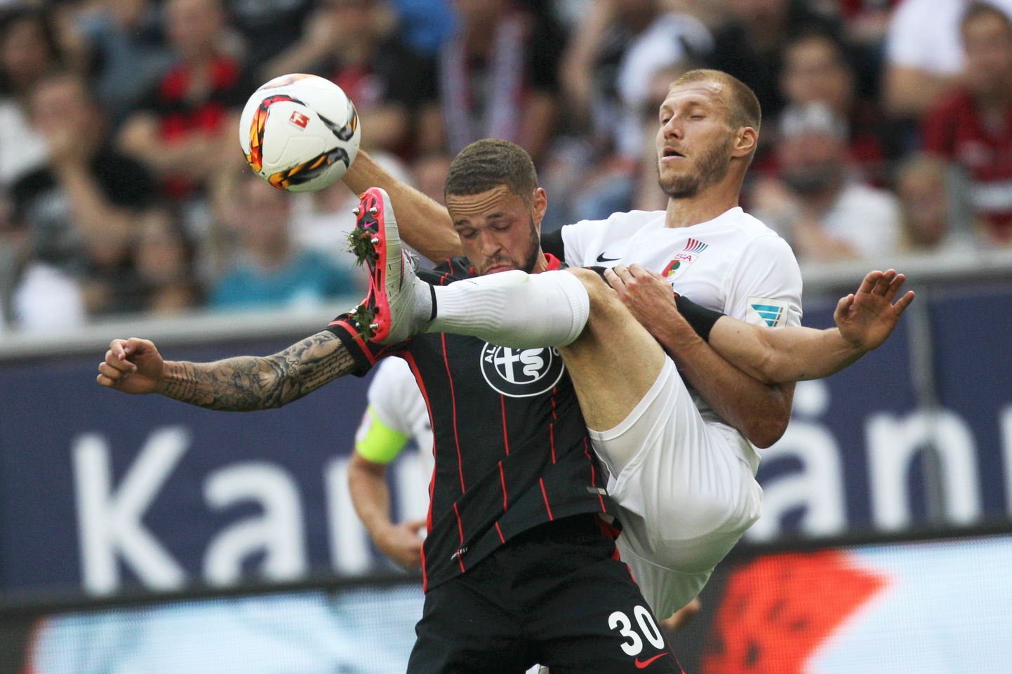 Ragnar Klavan eelmise vooru mängus Eintracht Frankfurti vastu.