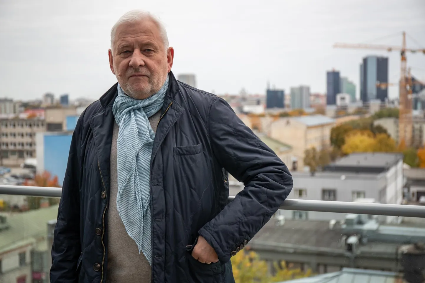 Arhitekt Martti Preemi selja taga on pealinn. Ta oli 2005–2012 Tallinna linnaplaneerimise ameti üldplaneeringute osakonna juhataja.