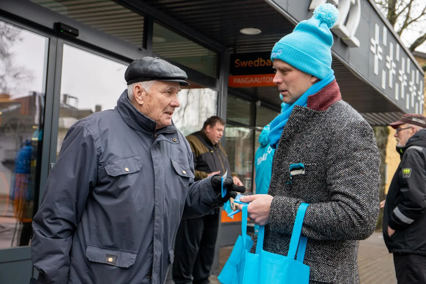 Lauri Luur (paremal) ei teinud enda sõnutsi jõuliselt kampaaniat.