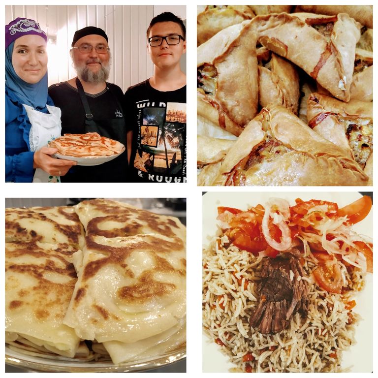 Эти блюда с любовью готовят и радушно подают в чайхане на Татари.