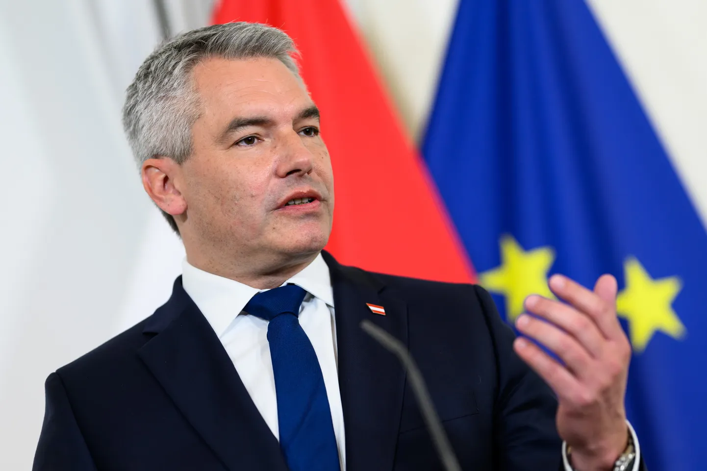 Austrijas kanclers Karls Nēhammers.