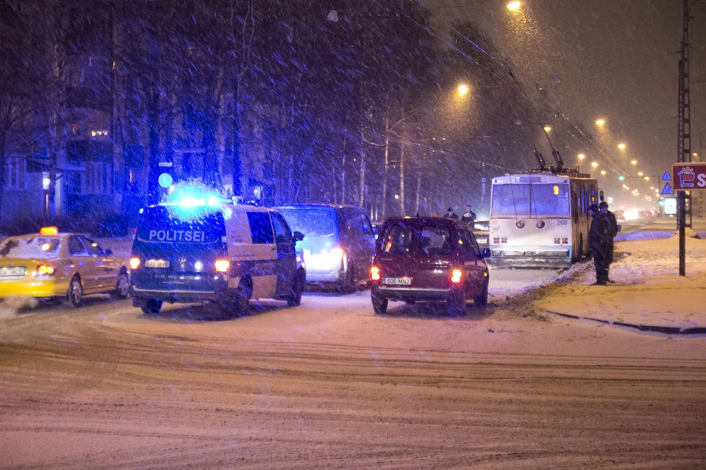 Liiklusõnnetus.