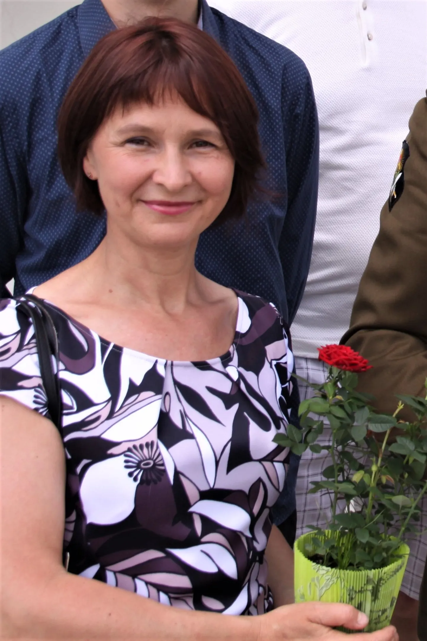 Ülle Müller pälvis vapimärgi mullu.