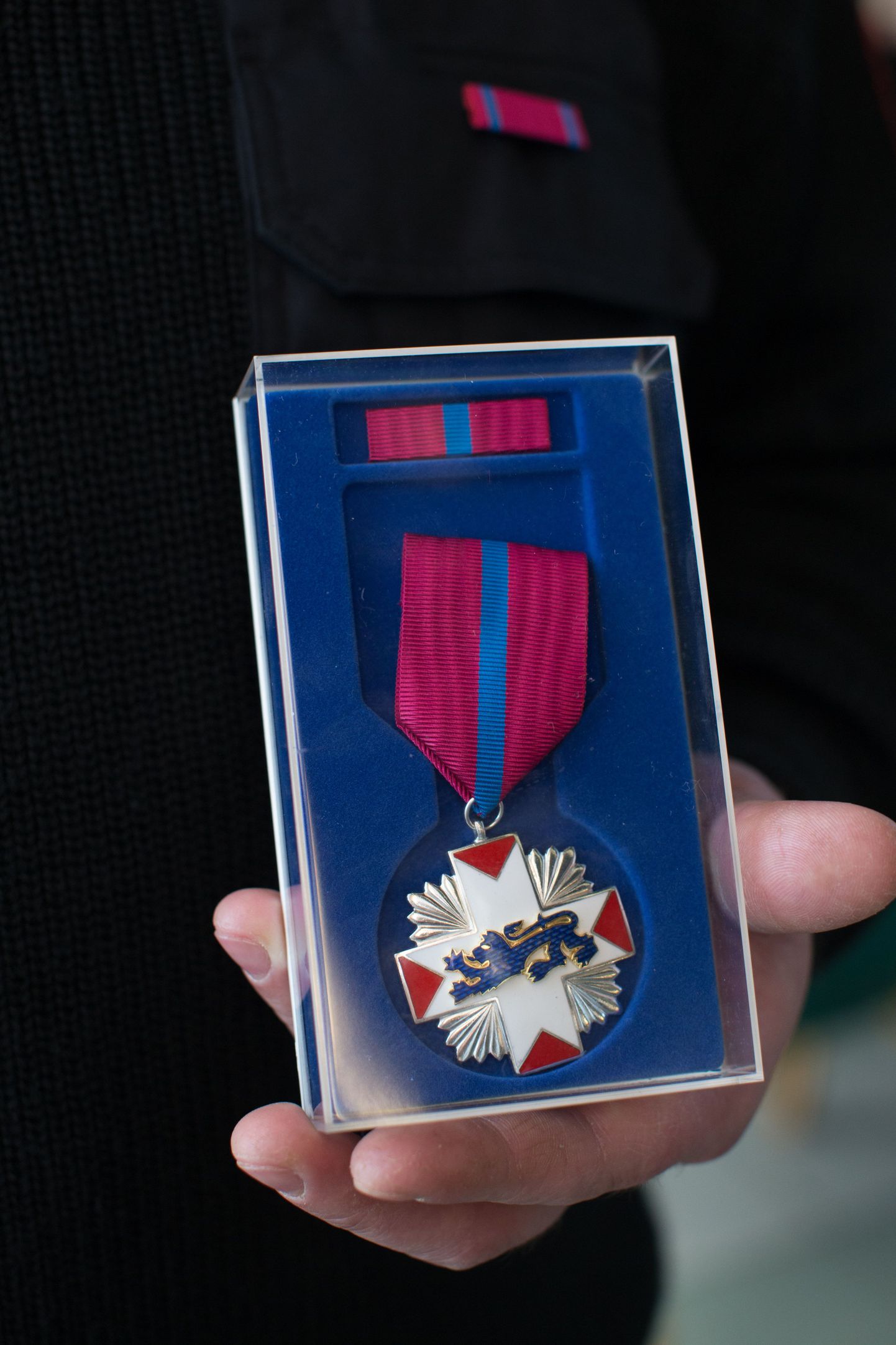 Lillepaviljonis anti täna üle päästeteenistuse aumärgid, sh elupäästja medalid.