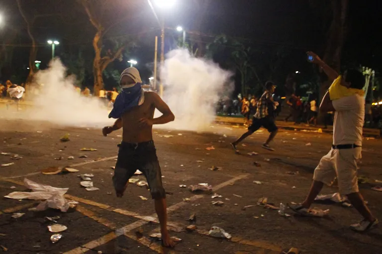 Protestijad Belemi linnas