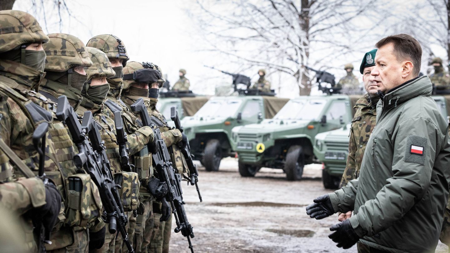 Eesti kaitseväe esimene nädal Poolas.