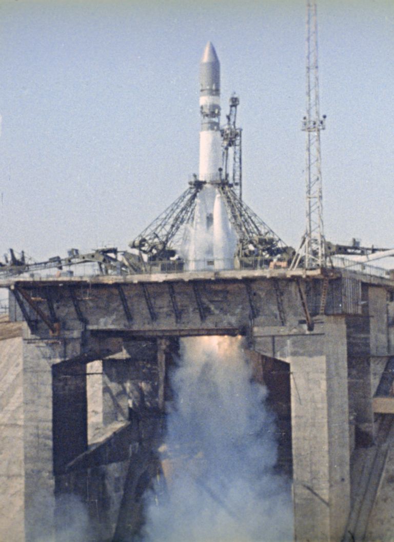 Nõukogude rakett Vostok 1, millega Gagarin lendas