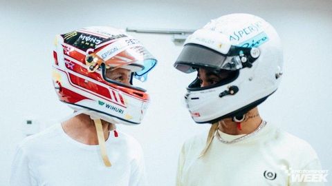Hamilton: Vetteliga kiivreid vahetada oli minu jaoks suur au