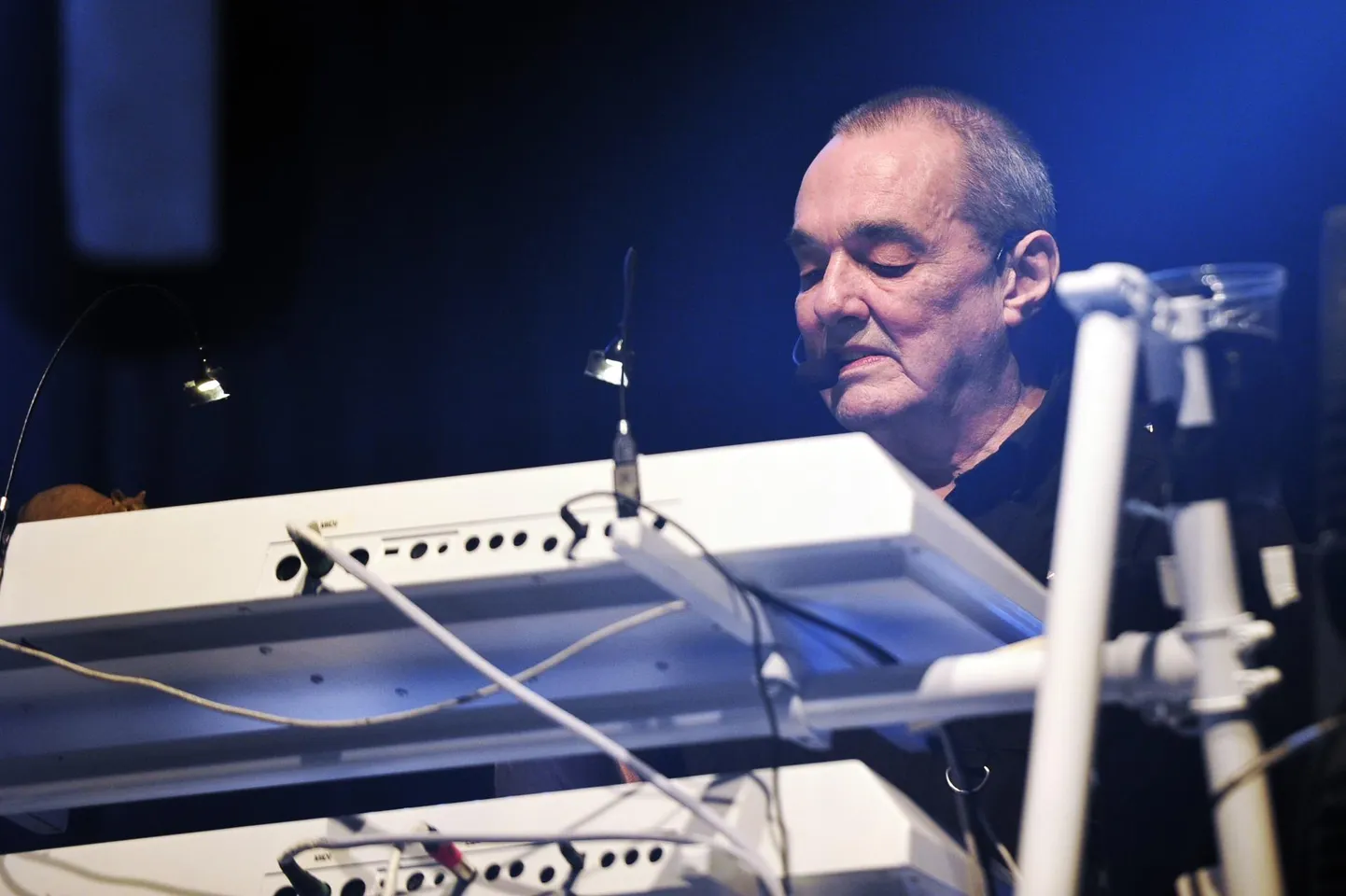 Dave Greenfield The Stranglersiga 2016. aastal Londonis laval.
