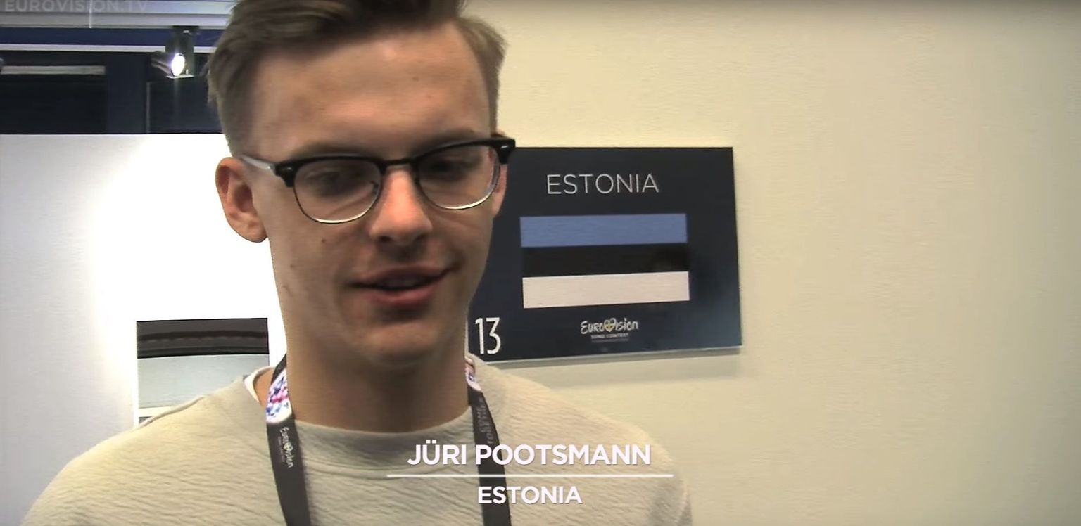 Jüri Pootsmann Eurovisioonil, lava taga