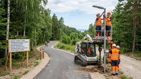 Kunda ja Aseri terviseradadele rajatakse valgustus
