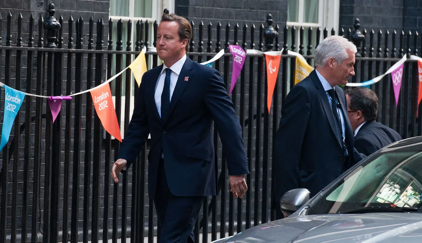 Suurbritannia peaminister David Cameron.