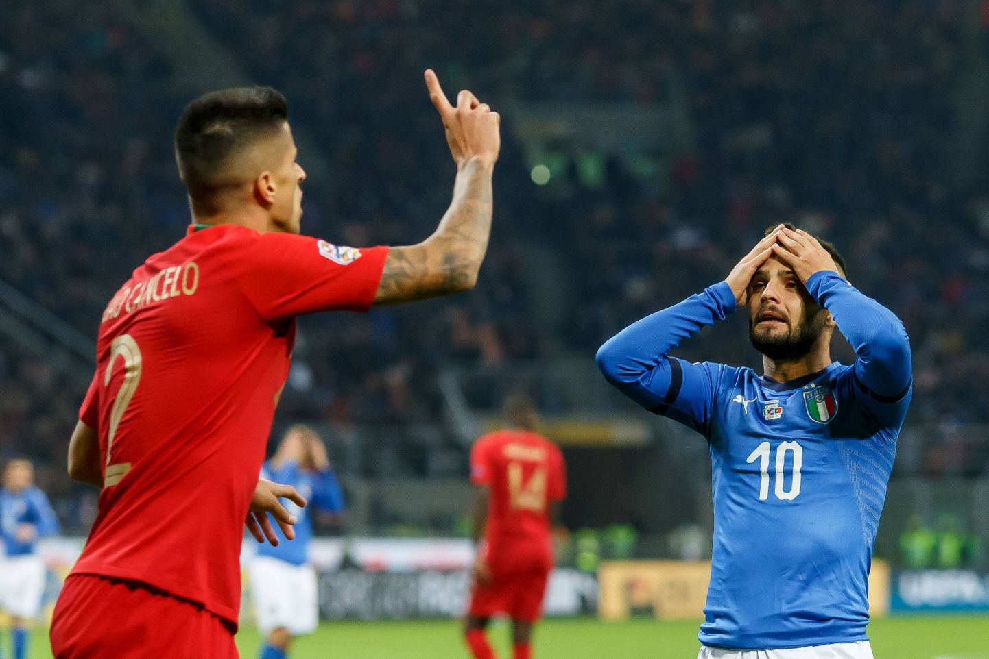 Portugal pääses nelja hulka, Itaalia pidi üle elama järjekordse pettumuse.