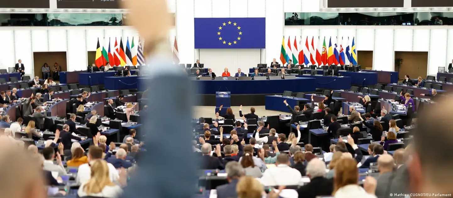 Заседание Европарламента в Страсбурге. Фото носит иллюстративный характер.