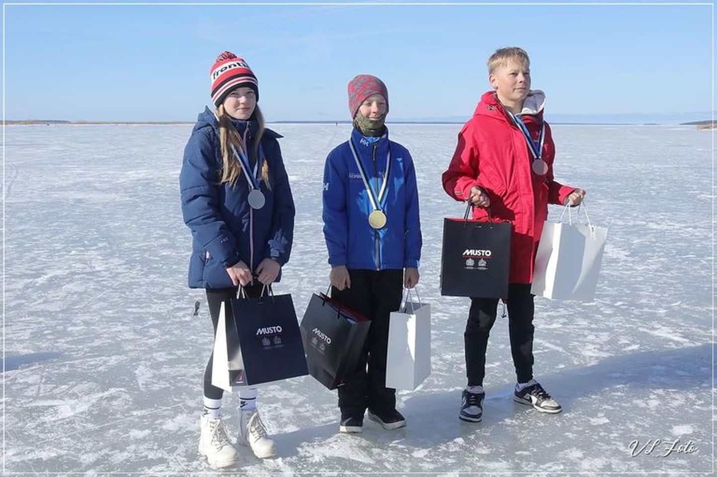 Ice-Optimist: 1. UKU MELNITS Pärnu Jahtklubi 2. MIIA KUBJAS Saaremaa Merispordi Selts 3. ARON POOLMA Pärnu Jahtklubi
