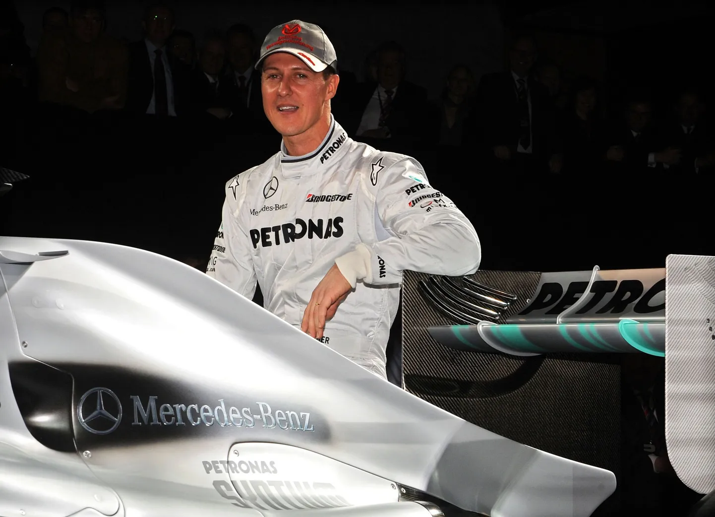 Michael Schumacher Mercedese esitlusel