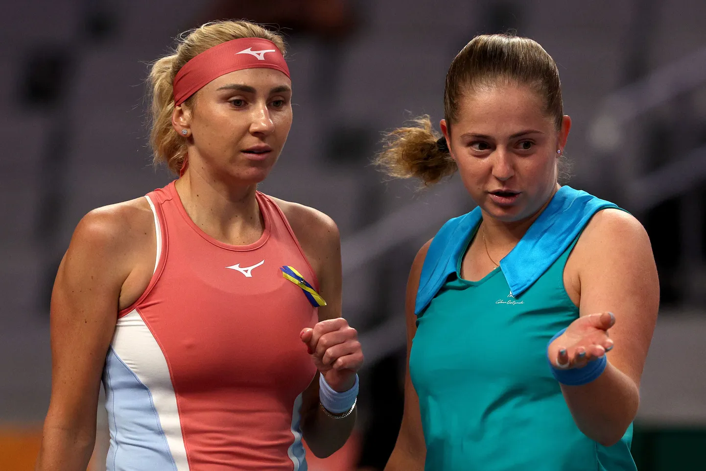 Ļudmila Kičenoka un Aļona Ostapenko