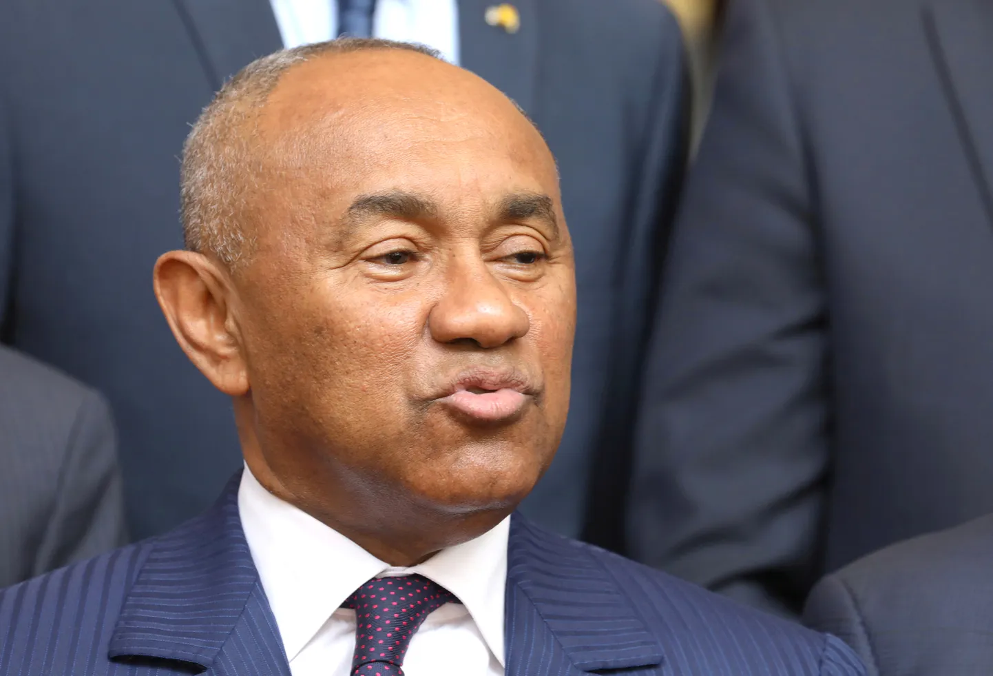 Aafrika jalgpallikonföderatsiooni (CAF) President ja FIFA asepresident Ahmad Ahmad