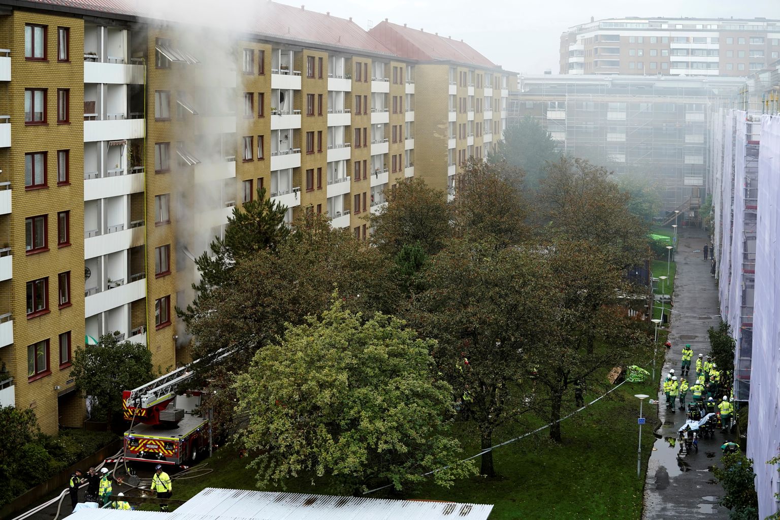 Rootsi Göteborgi kortermajas toimus 28. septembril plahvatus, mis tekitas tulekahju. Politsei hinnangul oli maja keldris pomm
