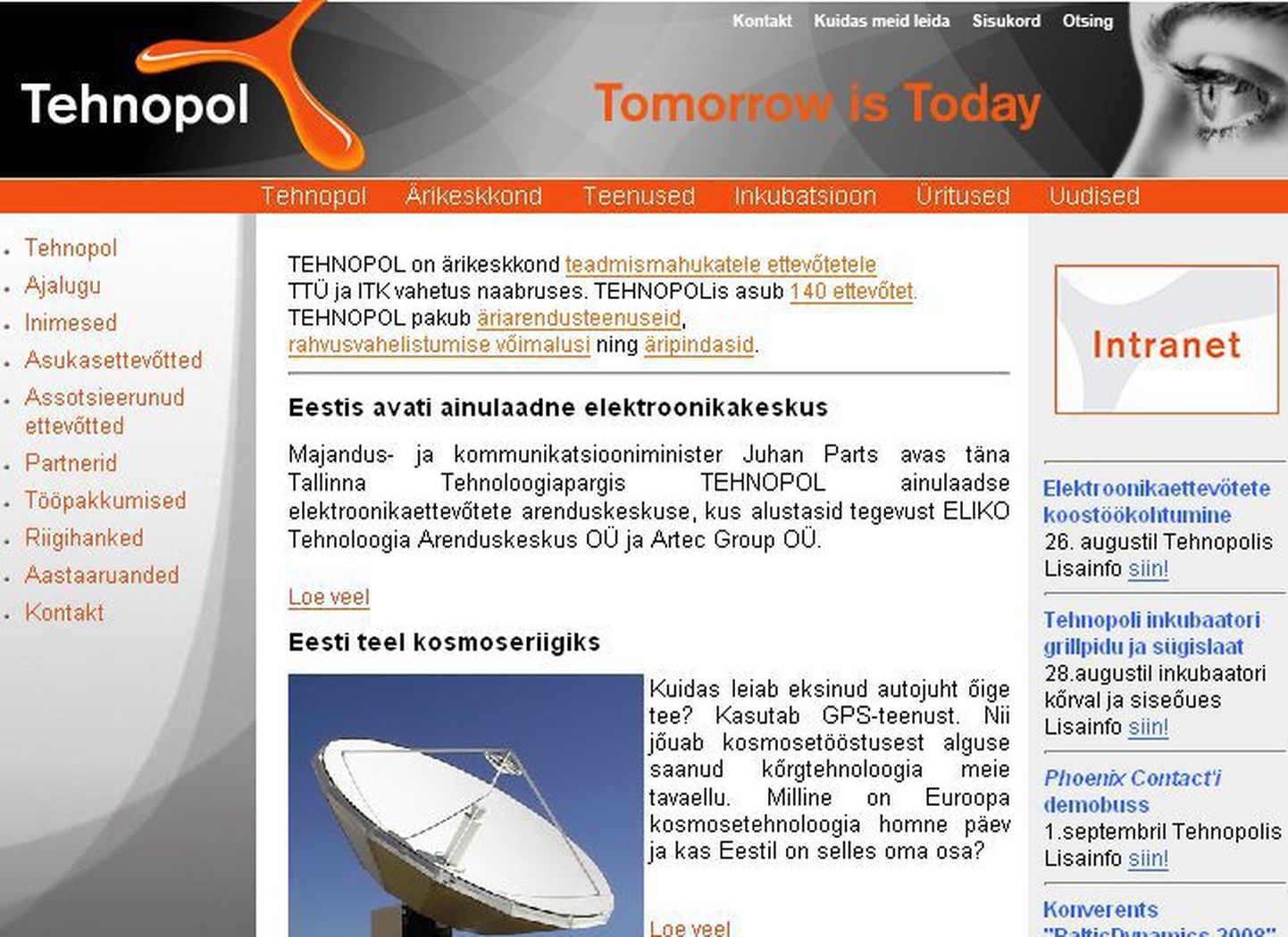 Сайт Tehnopol.