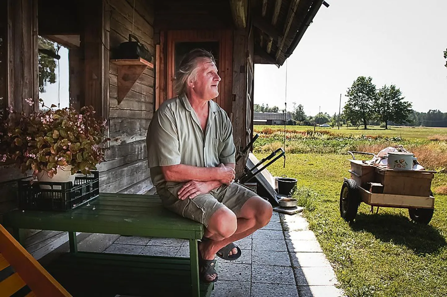 “Meil oli siin agronoom, ütles, et kui midagi teed, siis midagi ka saad,” meenutab Sulev Merila kuuldud elutarkust.