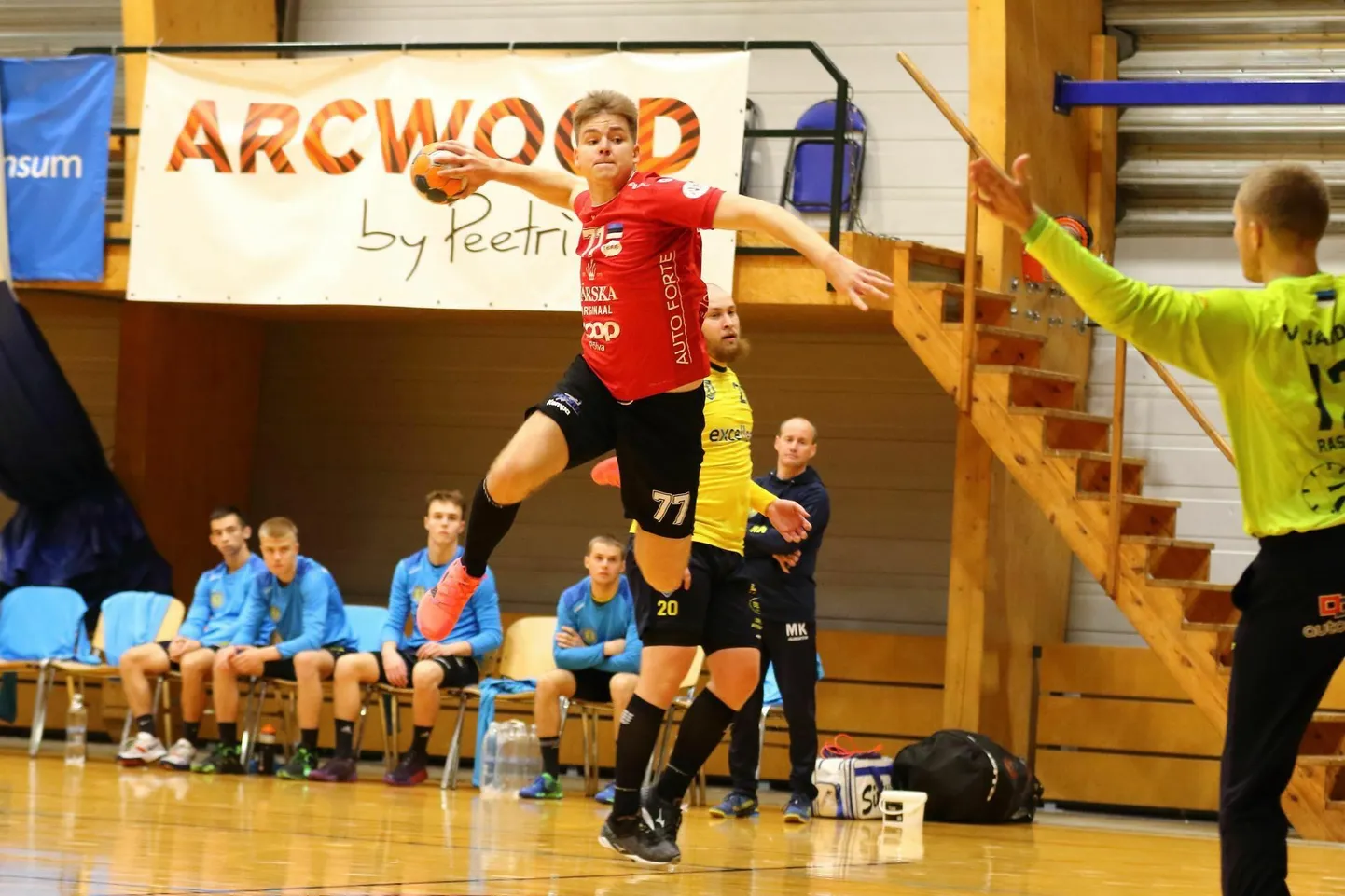 Alfred Timmo (viskel) oli taas väga heas hoos.