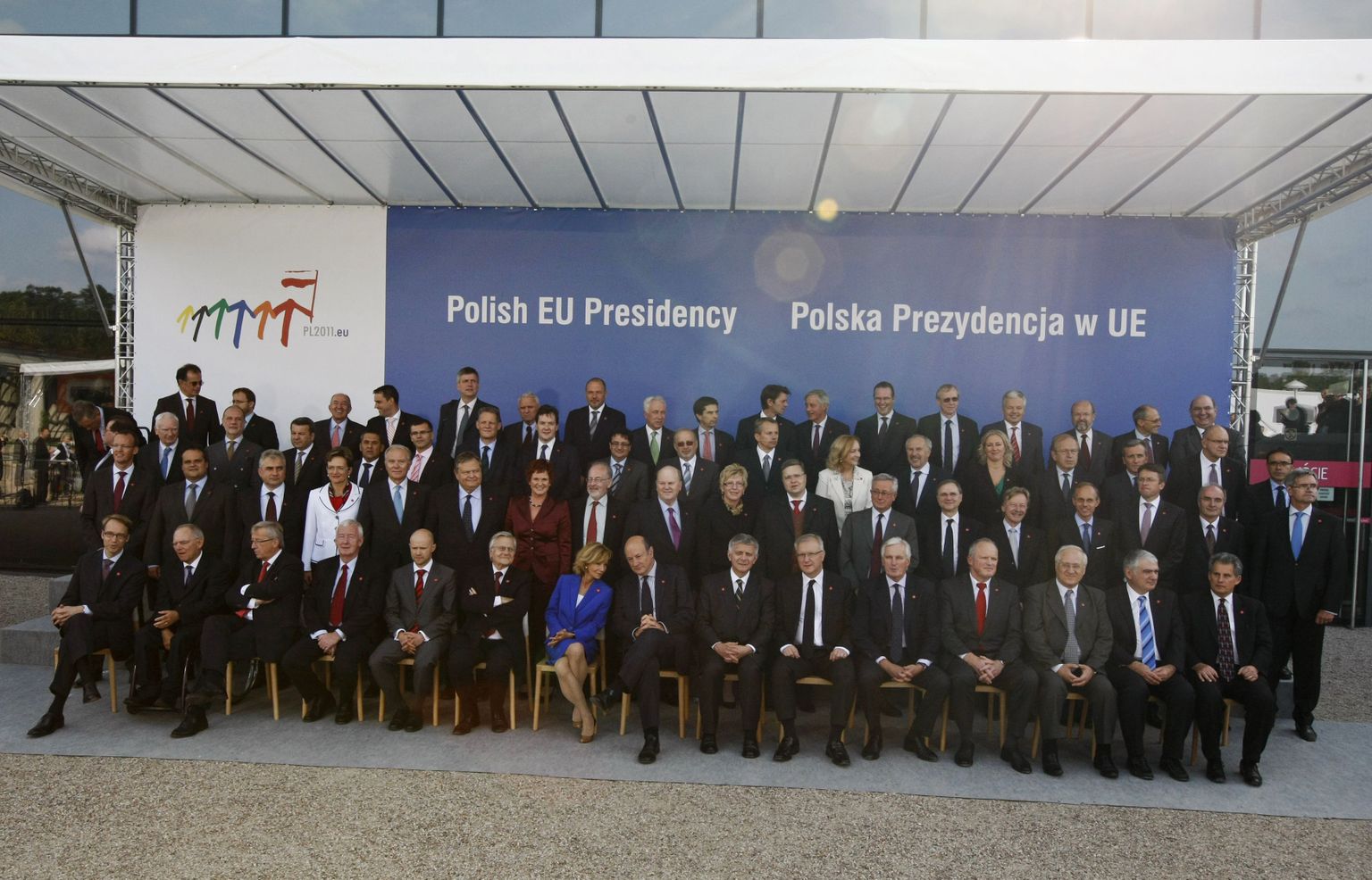 Euroopa Liidu rahandusministrid.