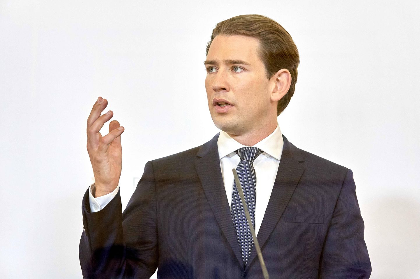 Austria kantsler Sebastian Kurz.