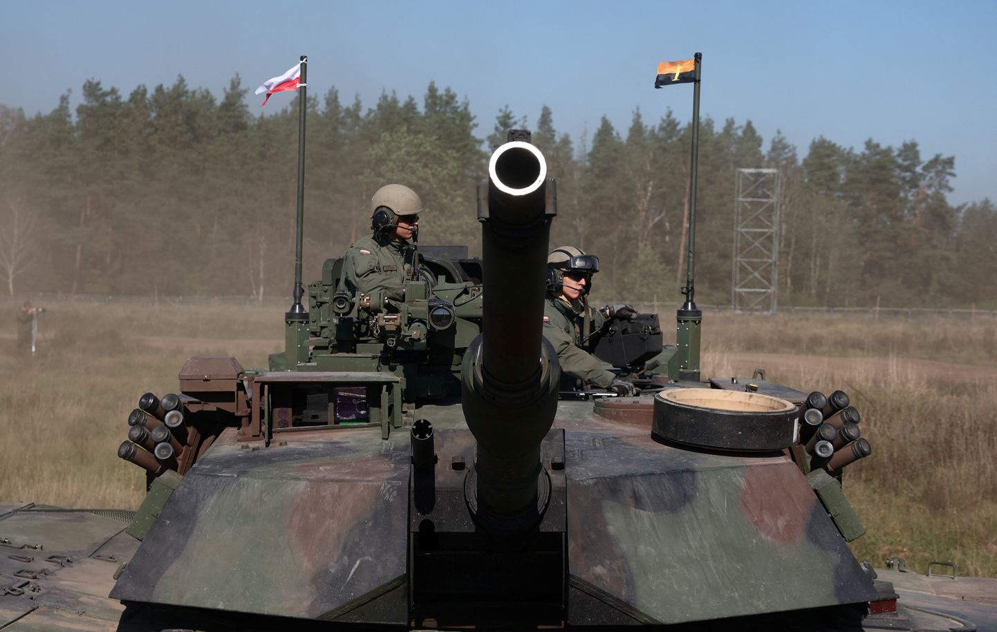 Abrams M1A1 õppustel Poolas 16. septembril 2023.