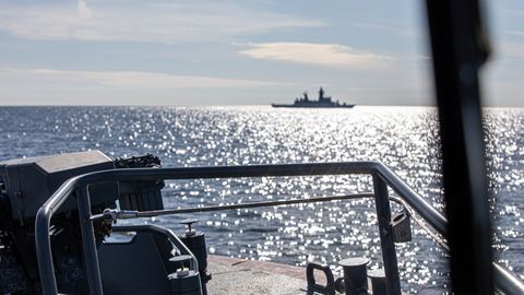 Ruska ladja je kršila mejo Slovenije