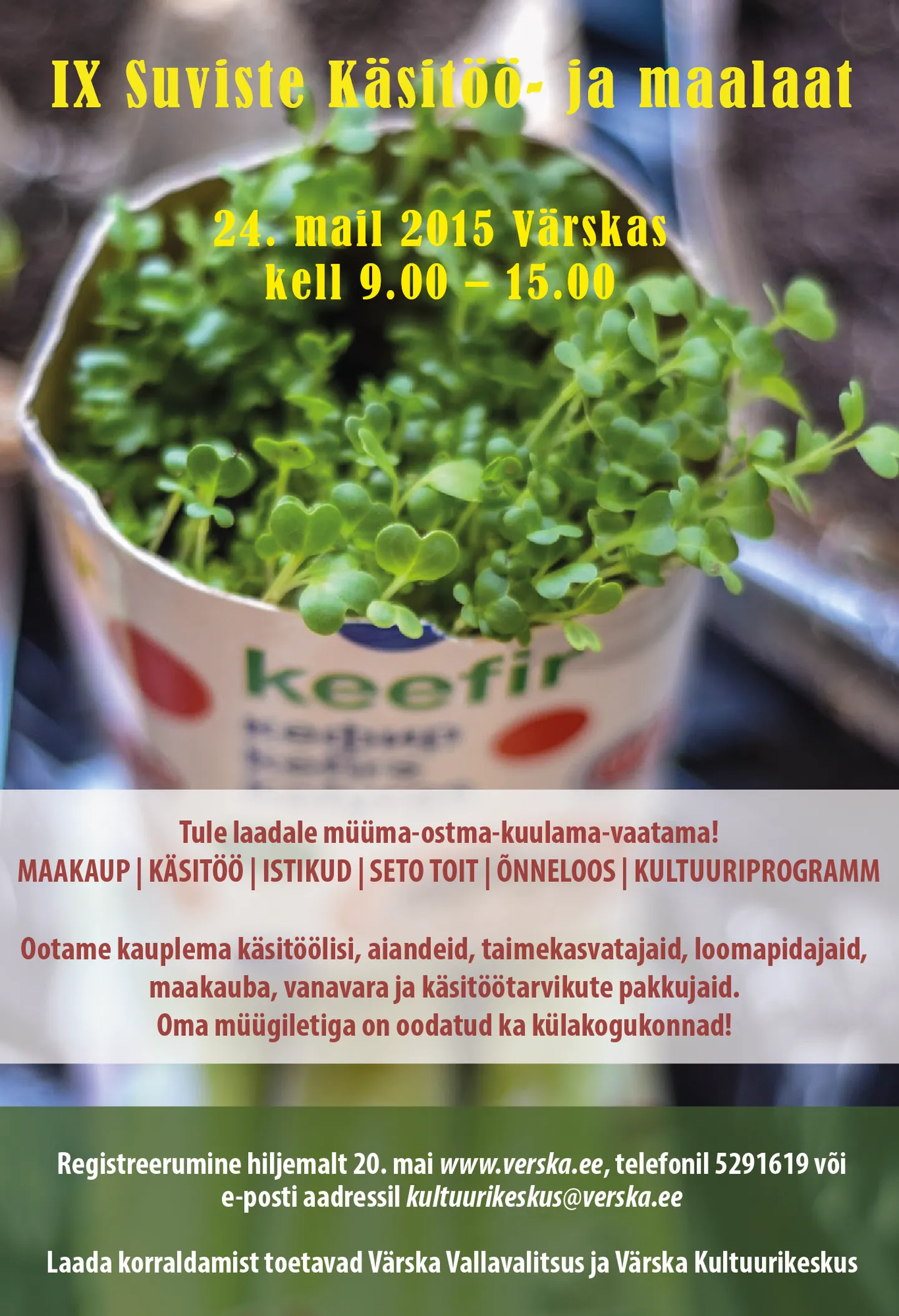 Värskas tuleb suvistepüha laat