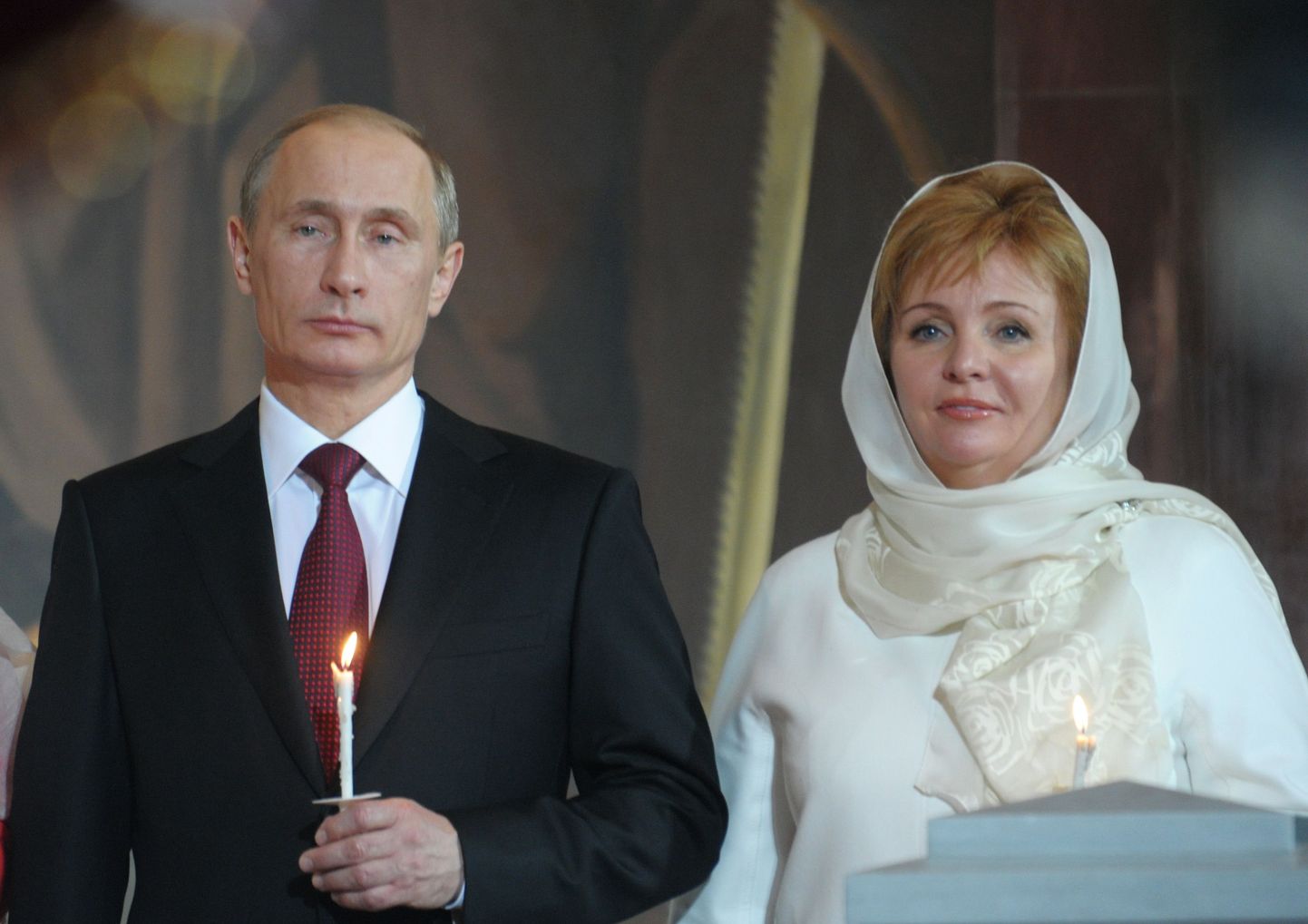 Venemaa president koos oma eksabikaasa Ljumilaga 2011. aastal.