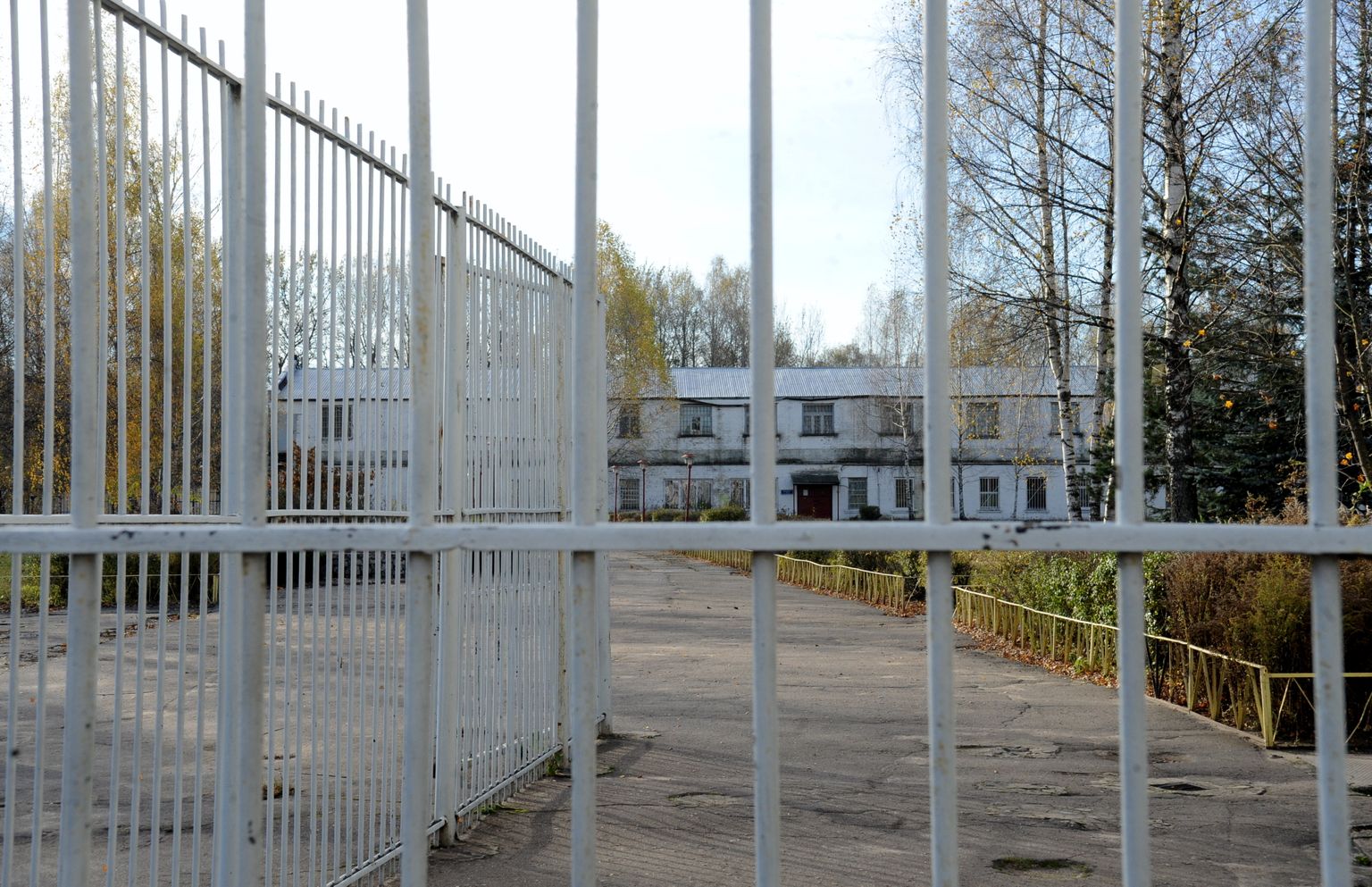 Территория Шкиротавской тюрьмы