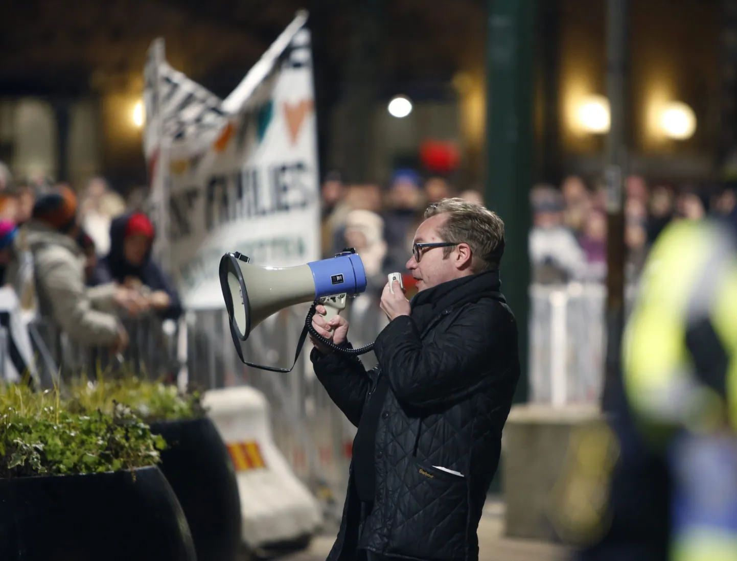 Rootsi PEGIDA organisaator Henrik Ronnquist.
