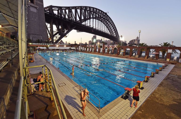 Austraalia Sydney olümpiamõõtmetes bassein