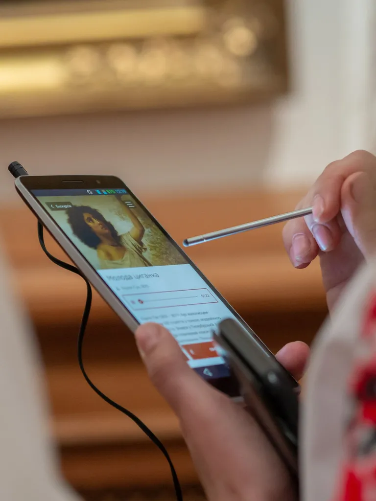 LNMM mobilās lietotnes audiogids ukraiņu valodā. 2020.