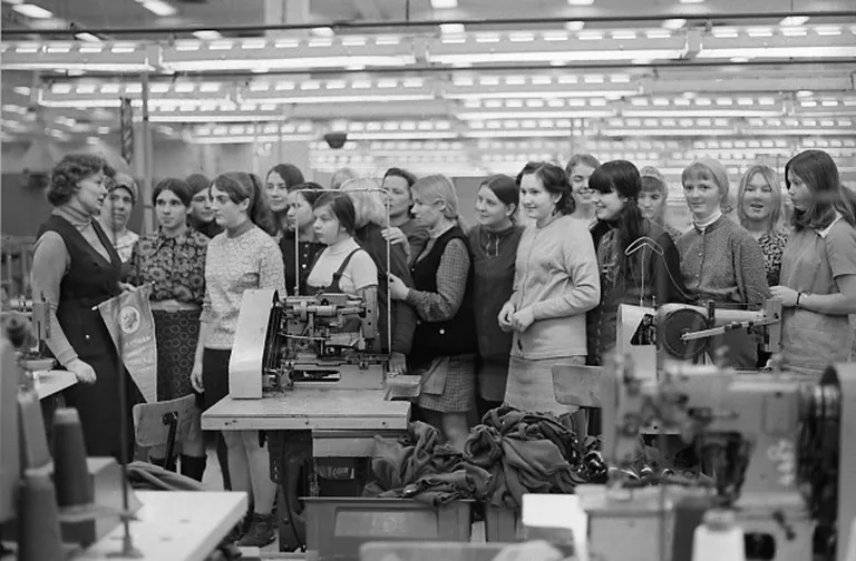 Огрский трикотажный комбинан, 1973 год