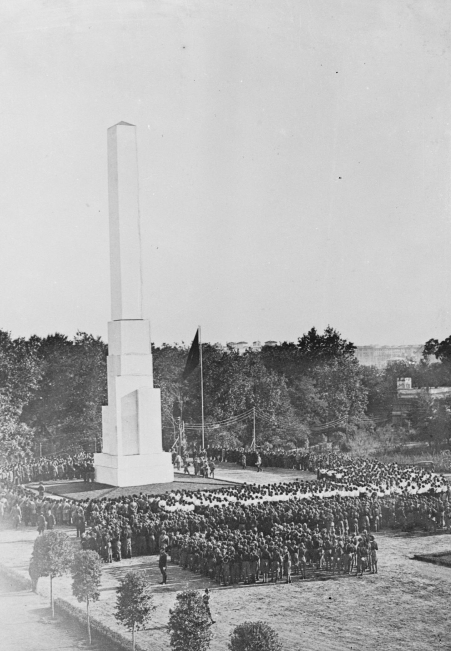 Mussolini obeliski avamine 1932. aastal